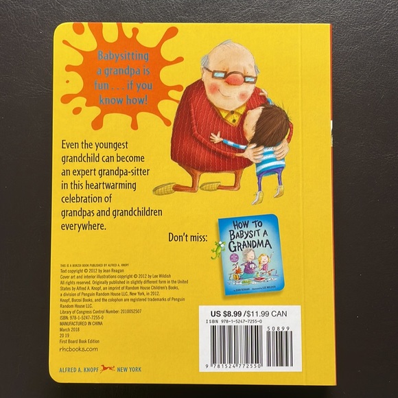 How To Babysit A Grandpa by Jean Reagan - Picture 2 of 5